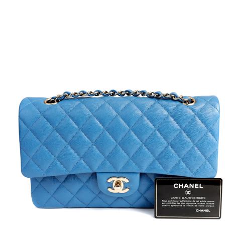 periwinkle chanel bag|Chanel Periwinkle Caviar Leather Medium Classic Flap Bag.